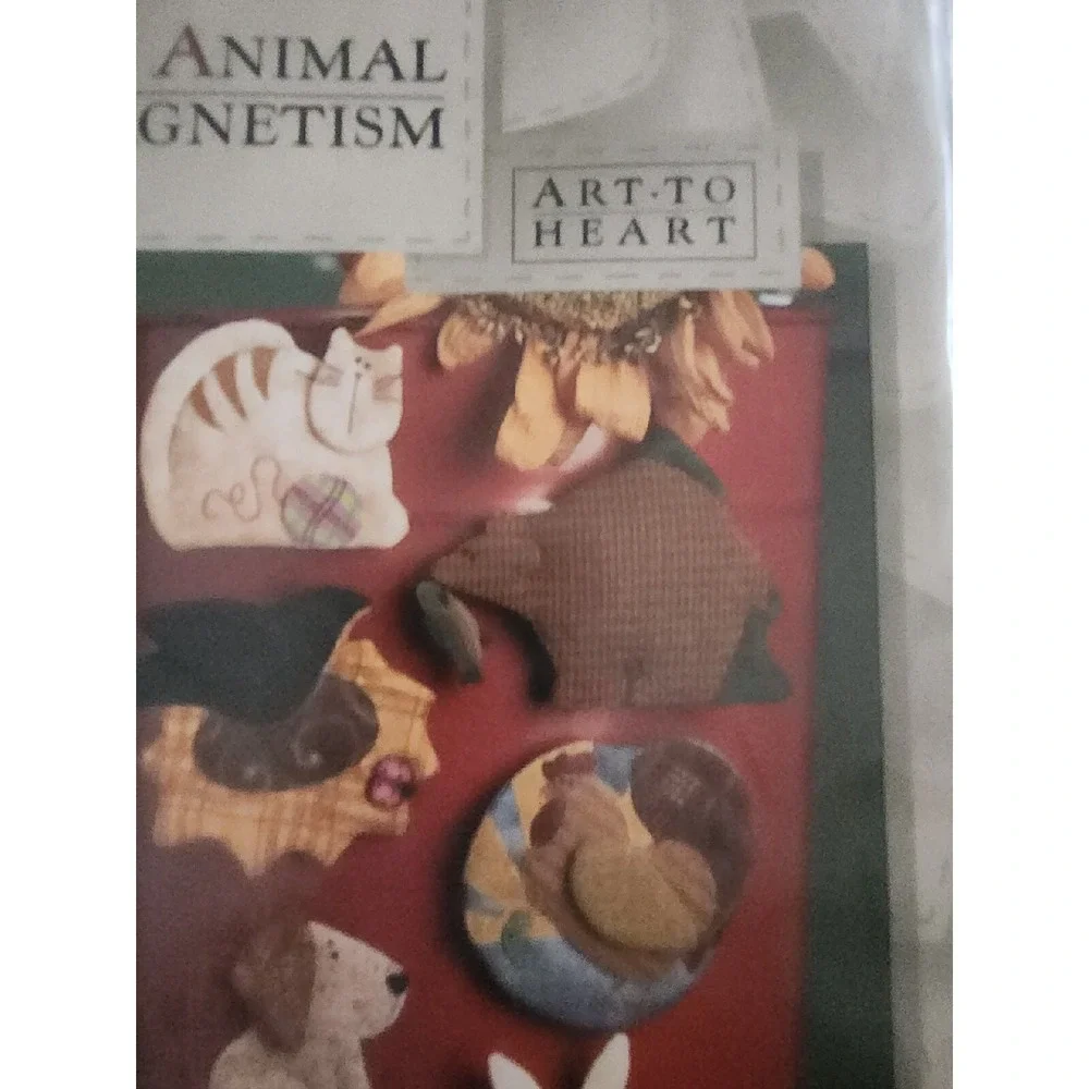 Animal Magnets Sewing Project Animal Magnetism Art To Heart Nancy Halvorsen‎